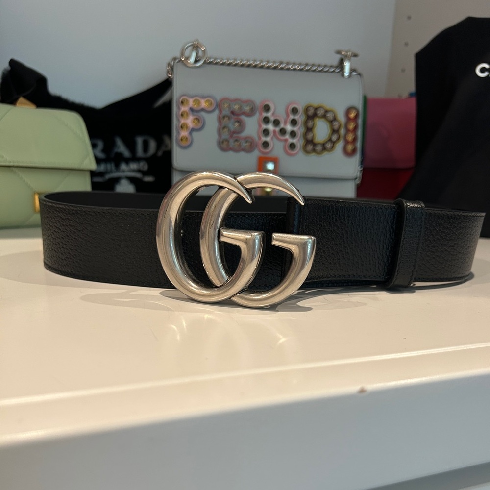 Double G Gucci belt